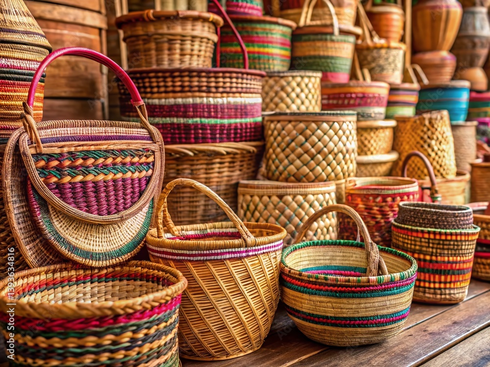 Natural Fiber Woven Baskets Rustic Charm for Home Storage and Decor Natural Fiber Woven Baskets Rustic Charm for Home Storage and Decor