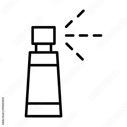 Freshener Vector Line Icon Design