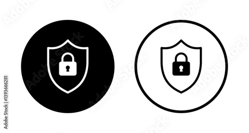 Security icon logo design. protection icon. privacy. vpn