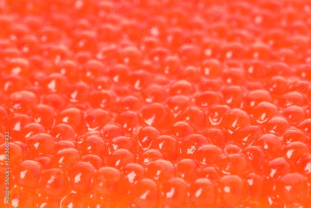 Delicious red caviar as background, closeup view Delicious red caviar as background, closeup view