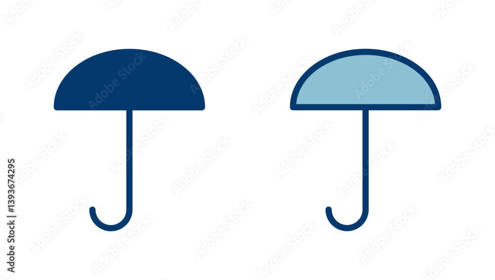 umbrella icon vector isolated on white background. Umbrella vector icon umbrella icon vector isolated on white background. Umbrella vector icon