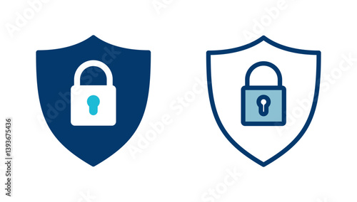Security icon vector isolated on white background. protection icon. privacy. vpn