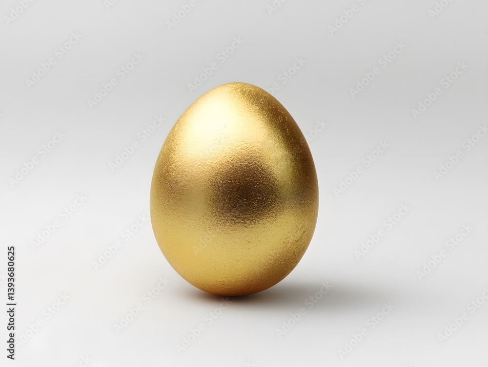 A gleaming golden egg shines, symbolizing wealth, value, and potential. Its smooth surface reflects light, creating a captivating visual. A gleaming golden egg shines, symbolizing wealth, value, and potential. Its smooth surface reflects light, creating a captivating visual.
