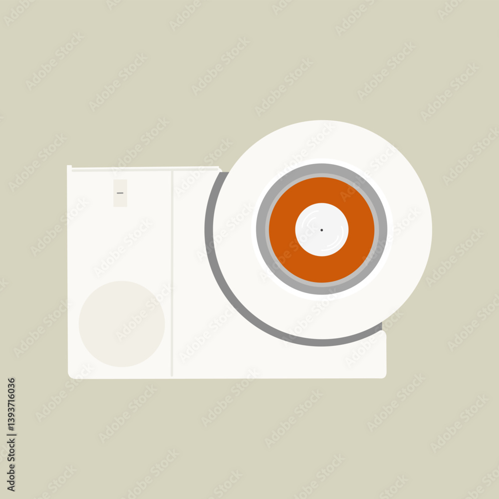Modern Design Music Player Device Vector Image Modern Design Music Player Device Vector Image