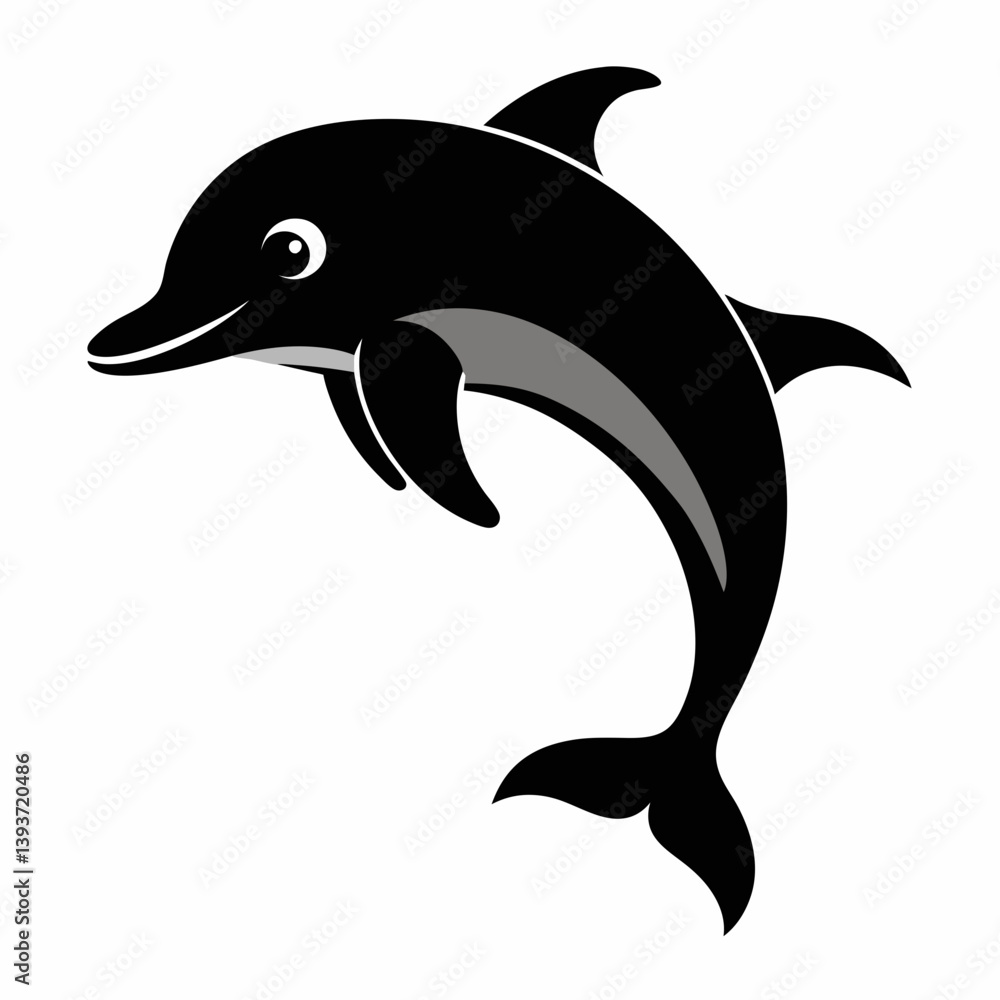 Obraz premium dolphin vector illustration