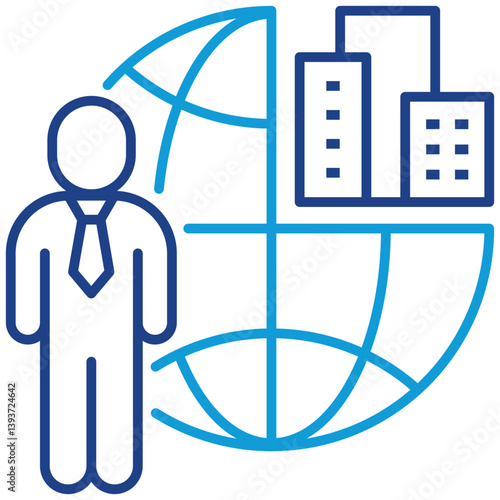 Outsourcing Icon