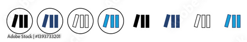 Library icon vector. education icon vector