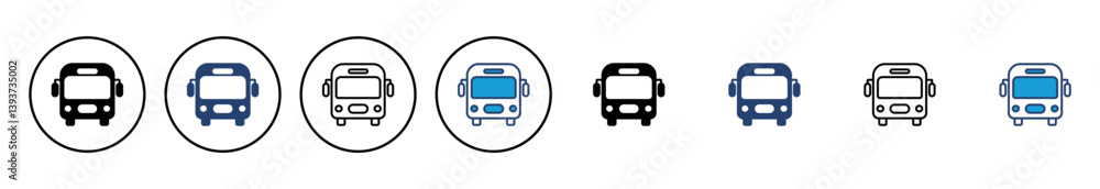 Bus icon vector. bus vector icon Bus icon vector. bus vector icon