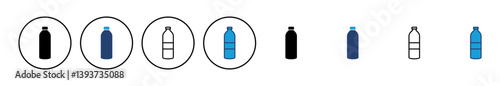 Bottle icon vector. bottle vector icon