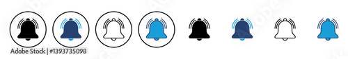 Bell Icon vector. Notification icon for your web site design