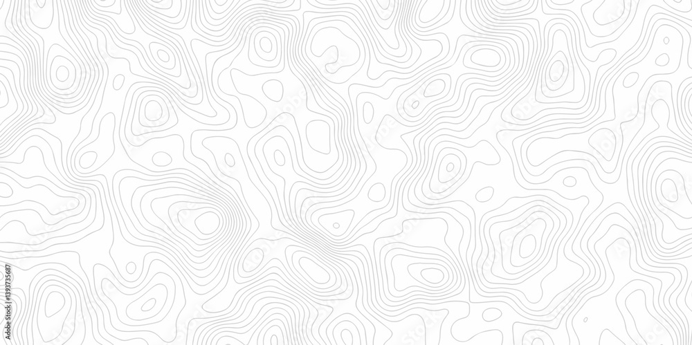Abstract curve grid map and topo contour map on white background, Topographic contour lines. Seamless pattern with lines Topographic map. Geographic mountain relief diagram line wave carve design. Abstract curve grid map and topo contour map on white background, Topographic contour lines. Seamless pattern with lines Topographic map. Geographic mountain relief diagram line wave carve design.