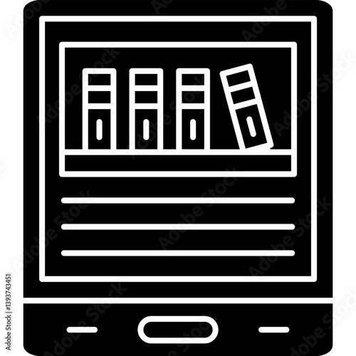 Online Library Icon