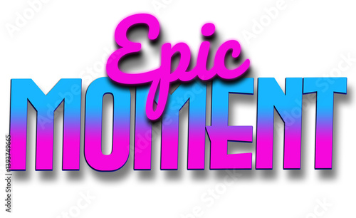 Epic Moment | Stream Alert Overlay | Retrowave Synthwave Overlay for Stream Animation