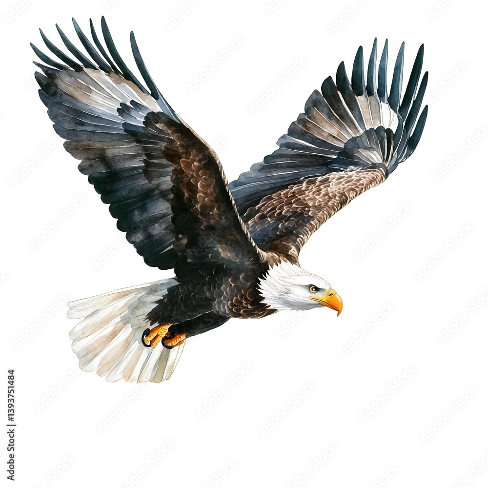 Obraz premium american bald eagle