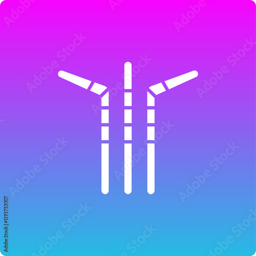 Plastic Straw Icon