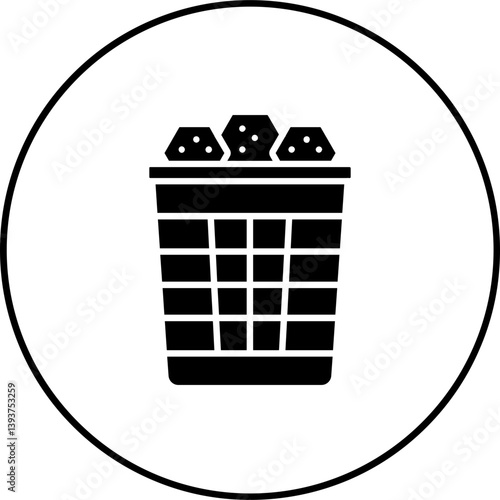 Paper Bin Icon