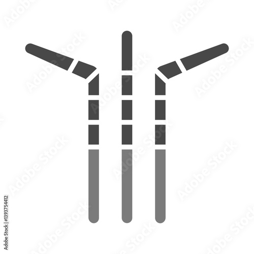 Plastic Straw Icon