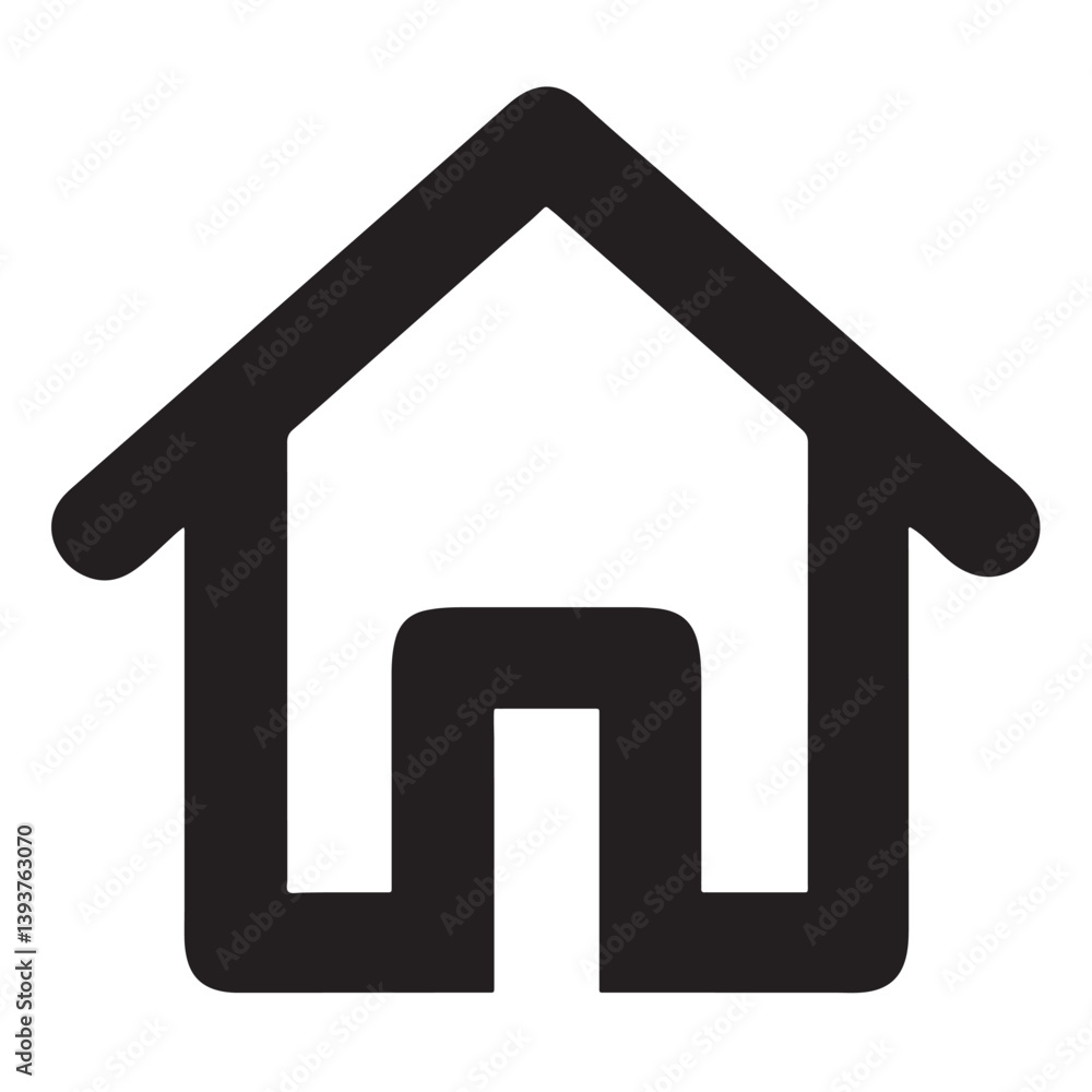Obraz premium home icon vector design