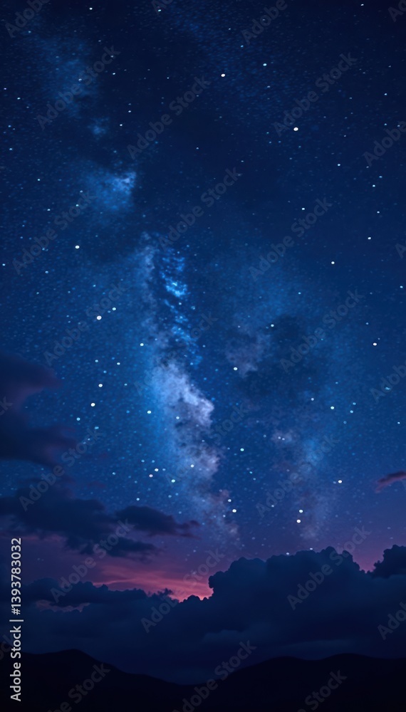 Night Sky with Dark Blue Frame and Glittery Bokeh, sparkling lights, bokeh Night Sky with Dark Blue Frame and Glittery Bokeh, sparkling lights, bokeh