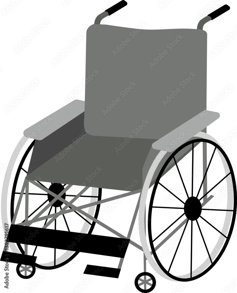 Fototapeta premium 휠체어 일러스트