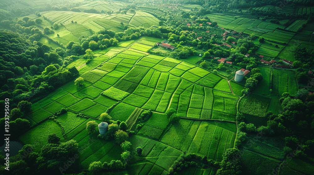 Fototapeta premium vast farmland
