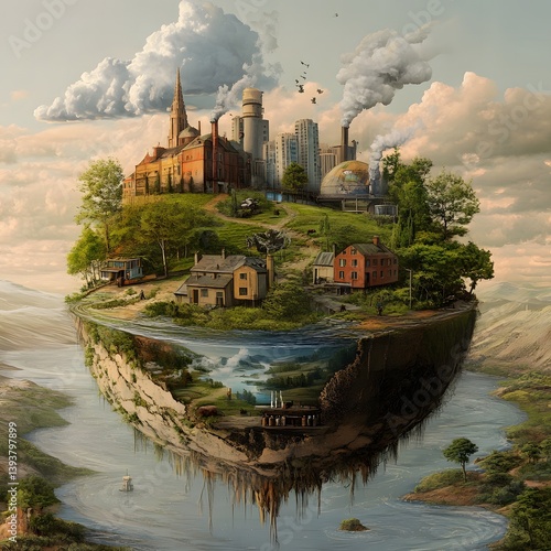 castle on the lake