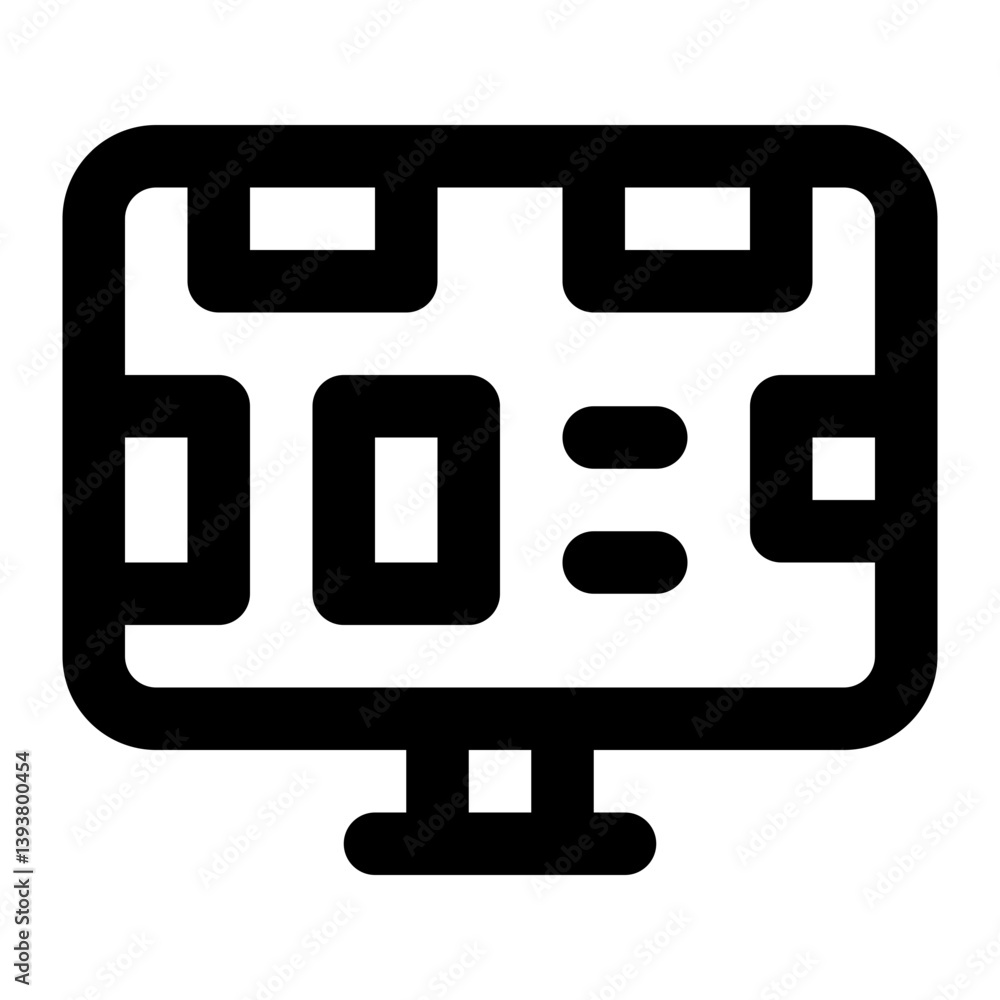 icon app with style outline icon app with style outline