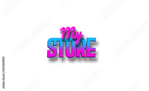 My Store | Stream Panel Overlay | Retrowave Synthwave Overlay 