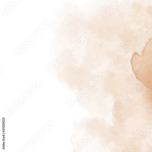 abstract watercolor background with clouds