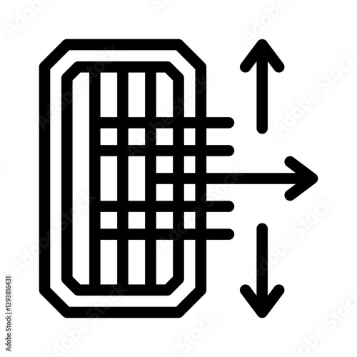 airflow line icon