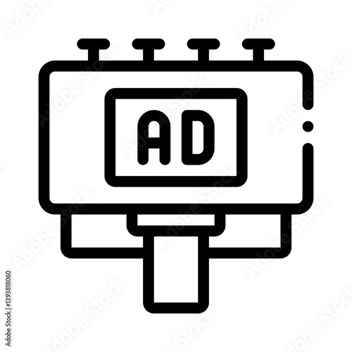 billboard line icon
