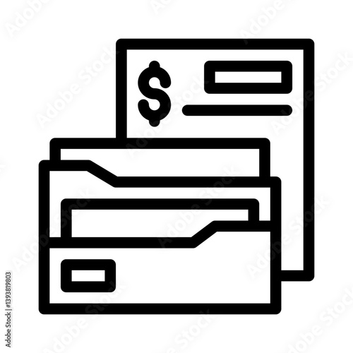 tax line icon