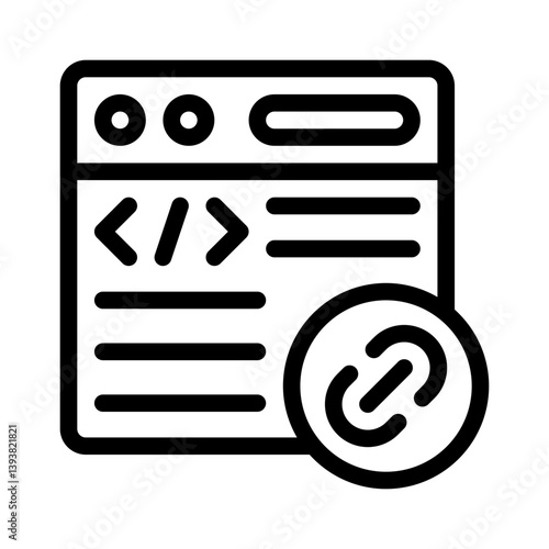 link line icon