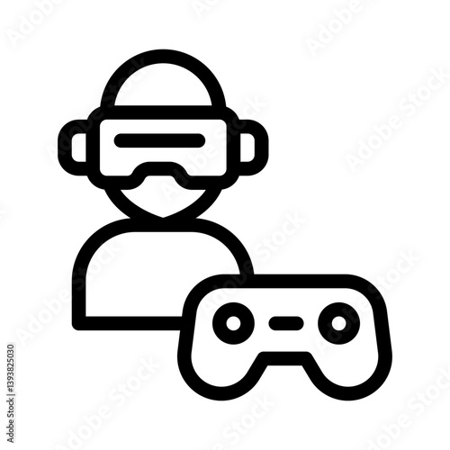 multiplayer line icon