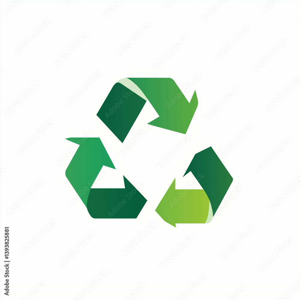 Obraz premium recycling symbol 