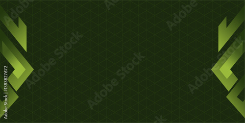 Abstract Green Background Modern