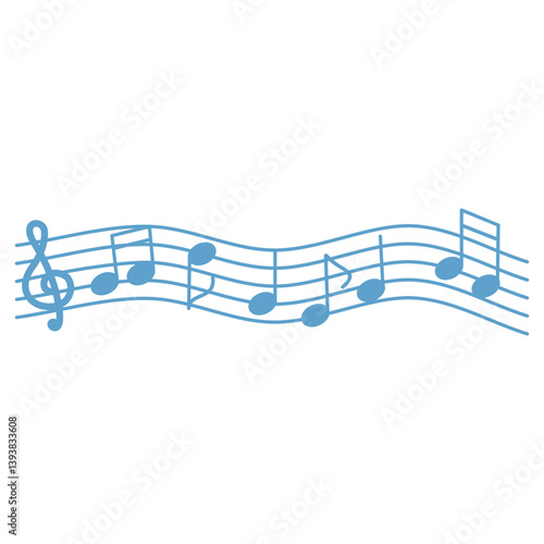 music notes background