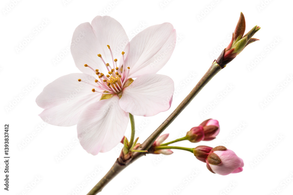 Obraz premium Pink Cherry Blossom Close-up