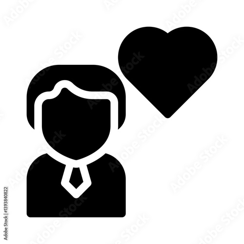 interest glyph icon