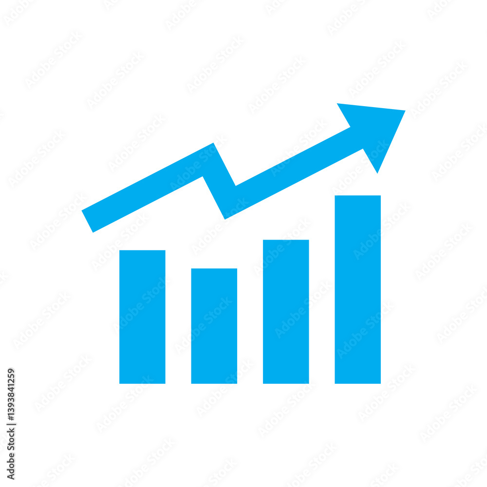 business graph symbol business graph symbol