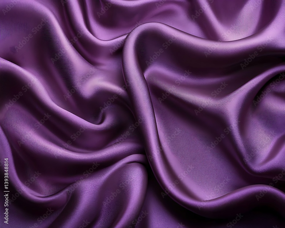 Obraz premium Purple Satin Drape Texture