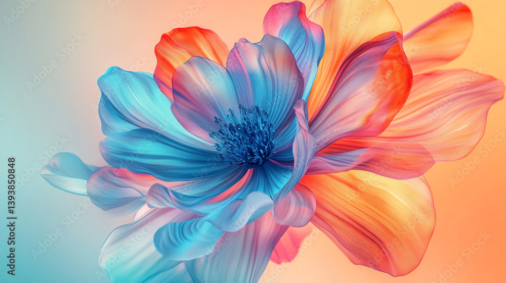 Obraz premium abstract flower background