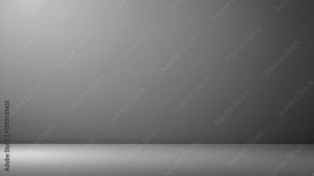Empty Gray Studio Background for Product Photography Empty Gray Studio Background for Product Photography