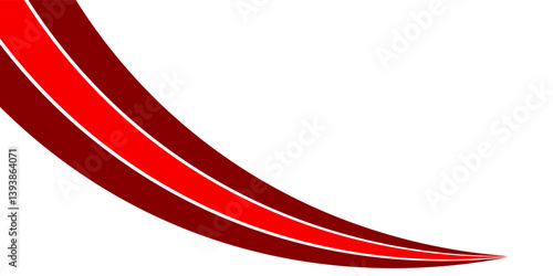 Wave background. A sleek abstract vector background with bold red and maroon curved lines sweeping upward on a clean white backdrop, creating a sense of motion and energy.