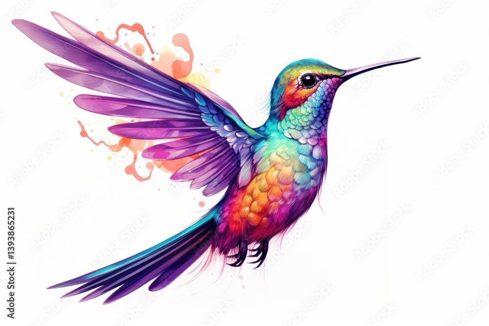 Obraz premium Hummingbird animal creativity wildlife.