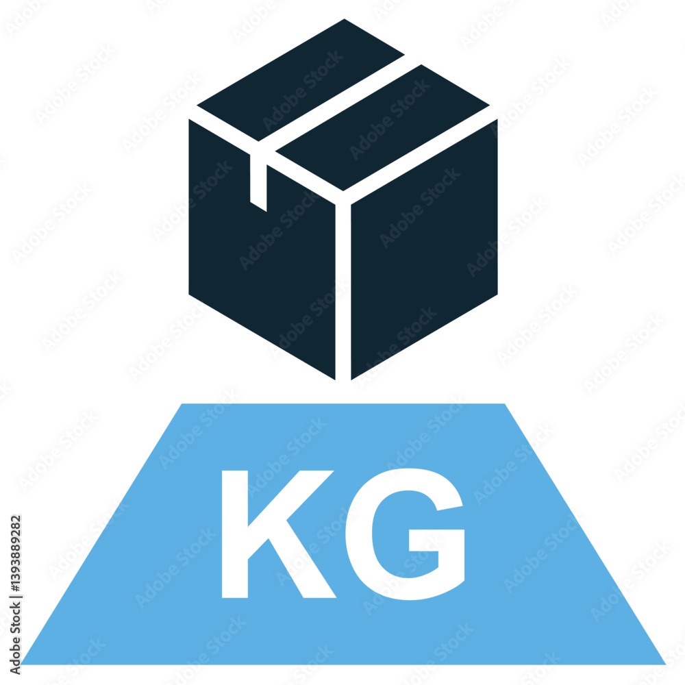 Package weight icon vector for shipment measurement, cargo details, and parcel logistics. Perfect for courier services and warehouse operations. Package weight icon vector for shipment measurement, cargo details, and parcel logistics. Perfect for courier services and warehouse operations.