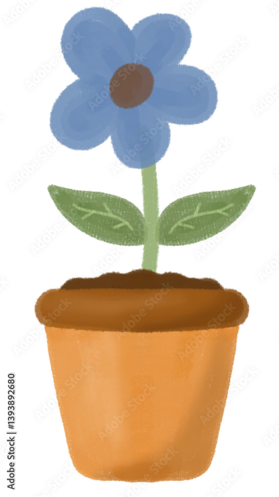 Obraz premium plant in a pot