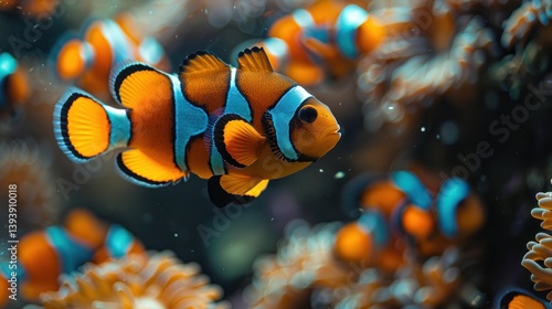 Clownfish in Coral Reef