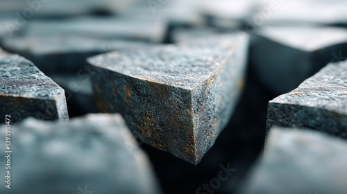 Fragmented Rocks: Close-up ...