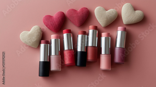 Lipstick Display with Heart...